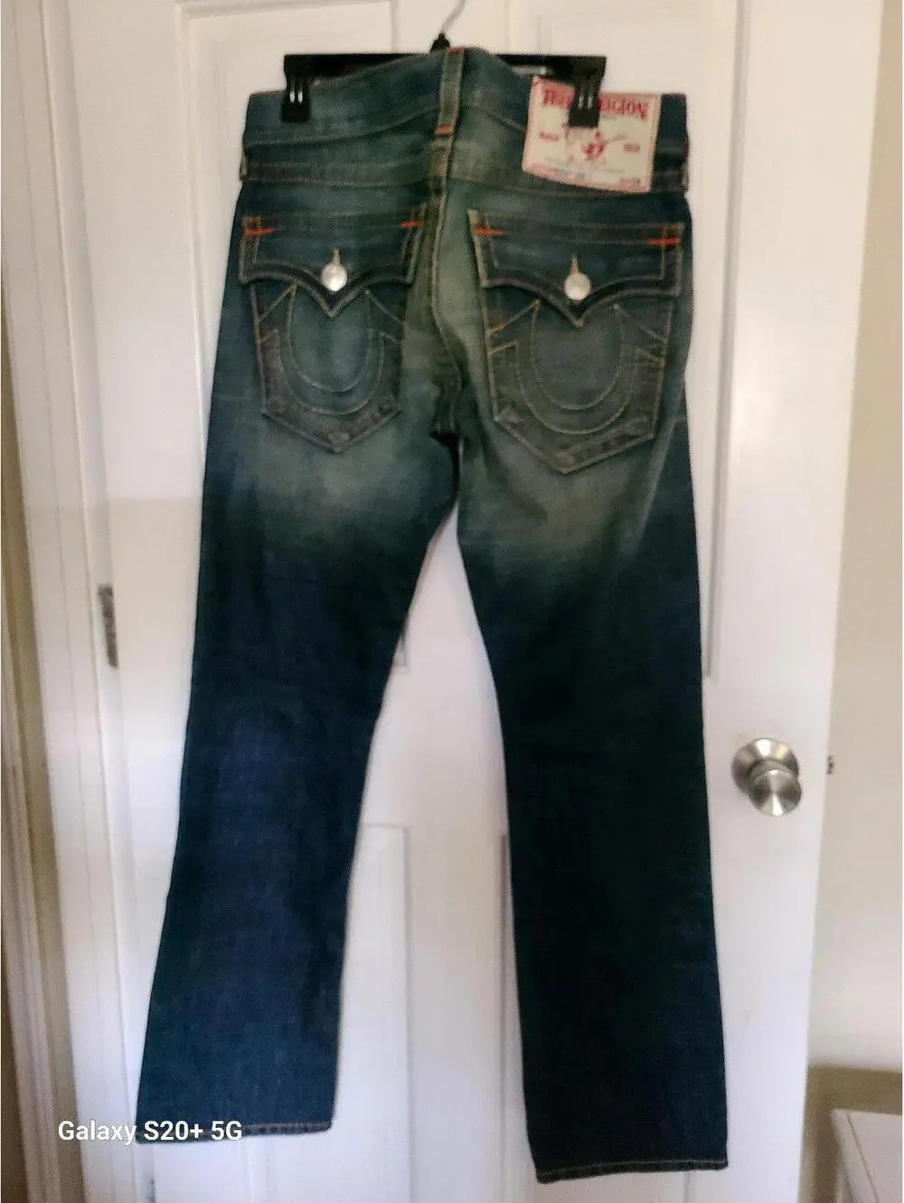 True religion Ricky Big T men's jeans world tour sz 31